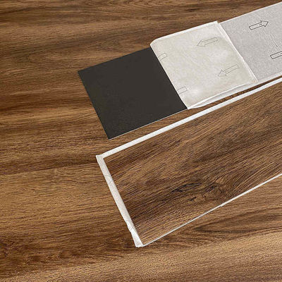 Kendine yapışkan PVC zeminleri giyim dayanıklı, bakımı kolay