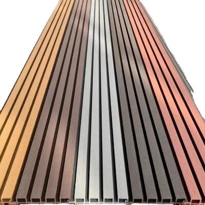 Yüksek Kaliteli Su geçirmez WPC Dış Duvar Panelleri Dış Dekorasyon için Ahşap-Plastik Kompozit Malzemeler