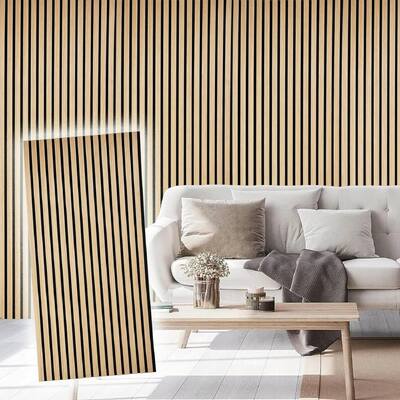 Akustik Paneller Duvar panelleri PET MDF paneller Duvar dekorasyonu mobilyalar için akustik ahşap duvar panelleri modern tasarım esnek