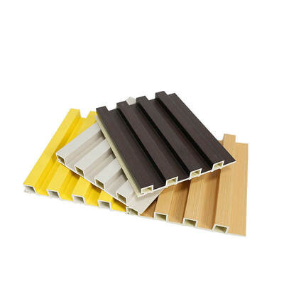 Dış Cephe Paneli Wpc Duvar Paneli Ahşap Plastik Modern Tasarım Levha Dış Mekan Kompozit Wpc 3D Panel Dış Cephe Kaplaması