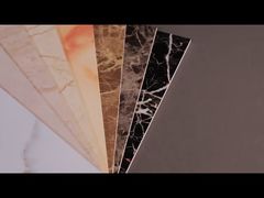 En son PVC mermer levhası UV kaplama ile oturma odası için su geçirmez bağlantı kuruluşu.