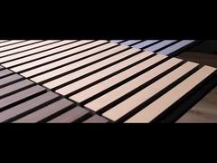 Akustik ahşap duvar paneli