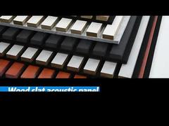 Akustik ahşap duvar paneli