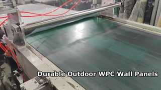 Dayanıklı Dış Mekan WPC Duvar Panelleri Hava Koşullarına Dayanıklı Kaplama