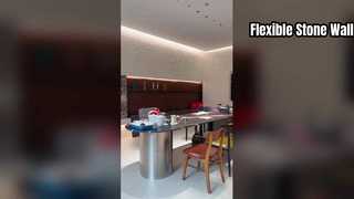 Esnek Taş Paneller Yanmaz Su Geçirmez