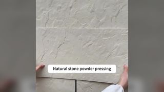 Lüks İç Mekanlar için Modern 3D PU Taş Duvar Panelleri