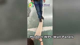 Modern Evler için WPC Duvar Panelleri