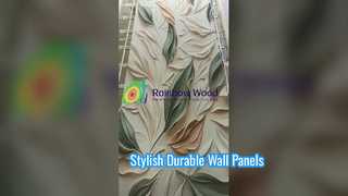 Duvarlar İçin Dayanıklı ve Şık PVC Mermer Levha